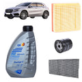 Kit tagliando 3 filtri + 5L olio Q8 5W30 per GLA X156,1461 gasolio, 180CDI 80 kW - 109 Cv
