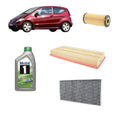 Kit tagliando 3 filtri + 6 L olio Mobil1 5W30 per Classe B W245 gasolio B180 CDI B200 CDI (2005-2011)