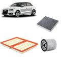Kit tagliando 3 filtri per Audi A1 1.0 TFSI,CZHE/CHZB/DKLD