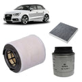 Kit tagliando 3 filtri per Audi A1 1.4 TFSI,CAX/CAXA
