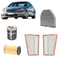 Kit tagliando 5 filtri per Classe S W221 2987CC gasolio 300cdi 320cdi