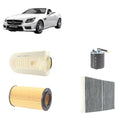 Kit tagliando 4 filtri per SLC R172 2143CC gasolio 250cdi