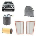 Kit tagliando 5 filtri per Classe ML W164 2987CC 300cdi,320cdi