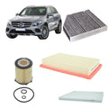 Kit tagliando 4 filtri per GLC X253 1991cc ibrida+benzina,versioni EQ-Boost.