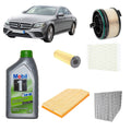 Kit tagliando 5 filtri + 8L olio 5W30 Mobil1 ESP per CLS C257 2925cc gasolio,350CDI 400CDI