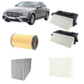 Kit tagliando 5 filtri per Classe E W213 2987CC 350CDI 190kW-258CV