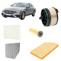 Kit tagliando 5 filtri per CLS C257 2925CC gasolio 350D 400D