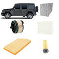 Kit tagliando 5 filtri per Classe G W463 2925CC gasolio 350D 400D