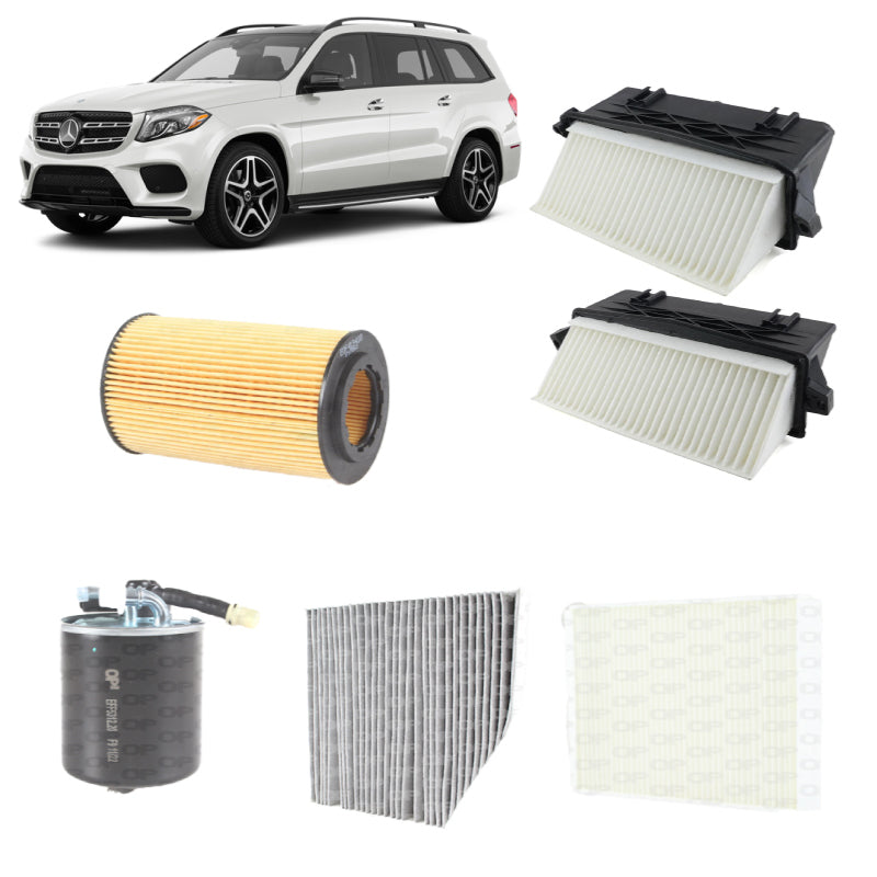 Kit tagliando 6 filtri per GLS X166 2987CC 350CDI 190kW-258CV