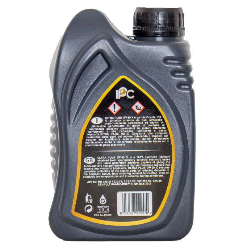 Olio motore 0W30 0W-30 IPC Ultra Plus X