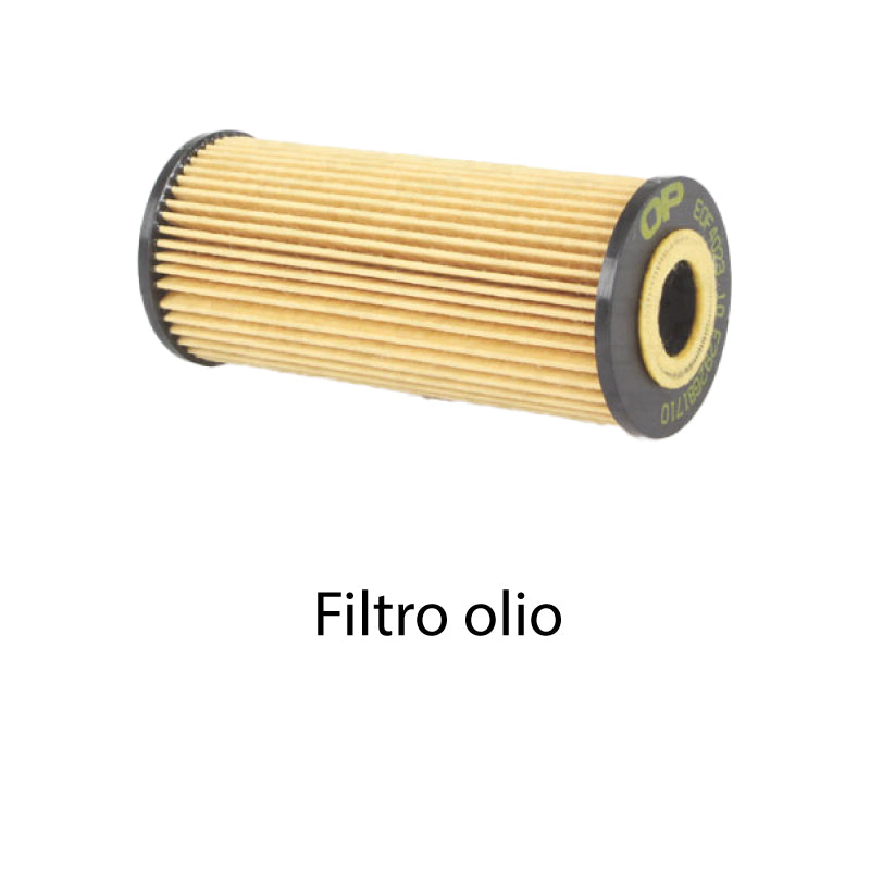 Kit tagliando + 6L olio Q8 5W30 per Mercedes Benz Classe A W169 A160CDI/A180CDI/200CDI (2004-2012)