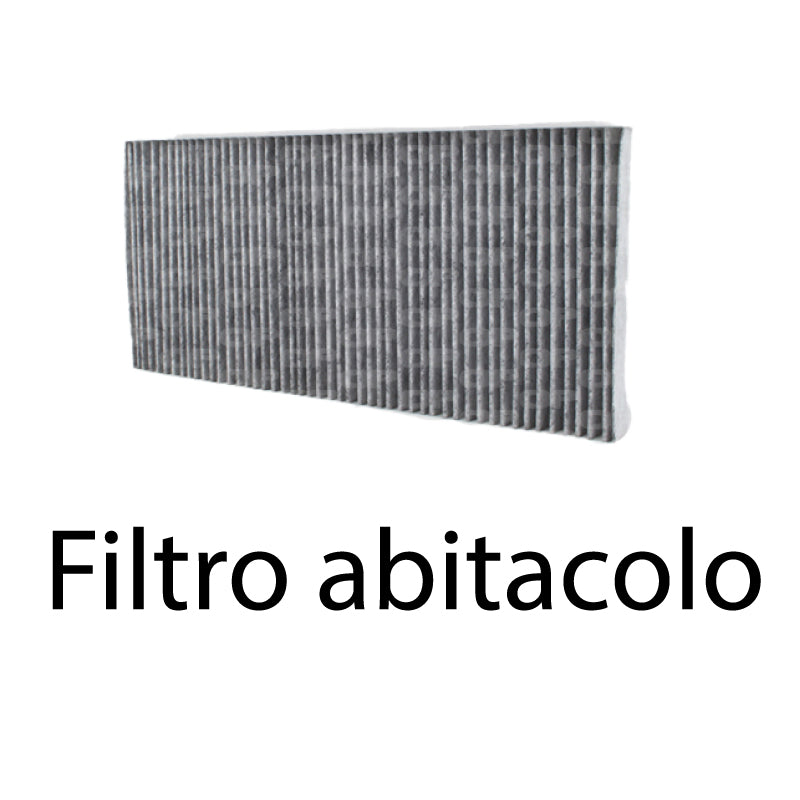 Kit tagliando + 5L olio Q8 5W30 per Mercedes Benz Classe B W245 B150 B160 B170 B180 B200 benzina (2005-2011)