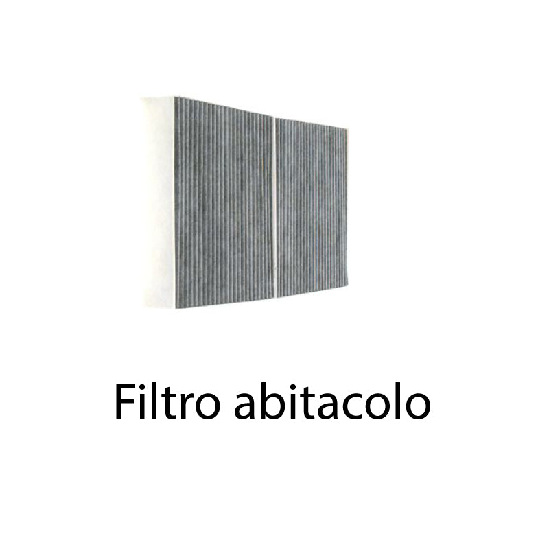 Kit tagliando + 7L olio Q8 5W30 per SLC R172 1991cc benzina SLC200 SLC250 SLC300