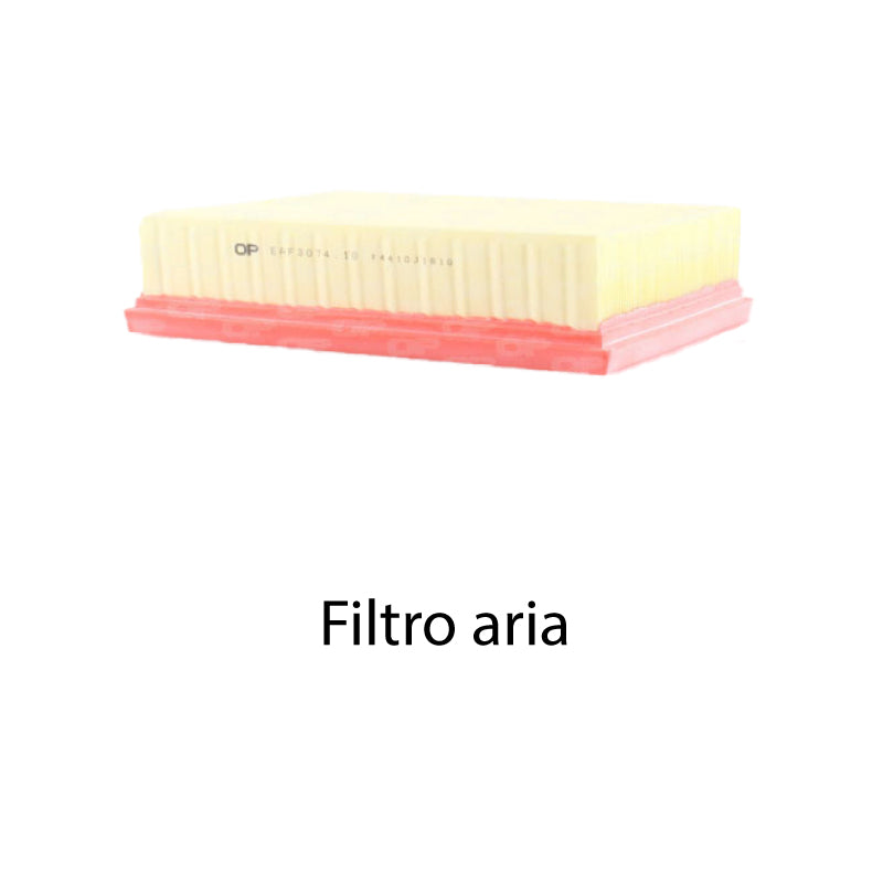 Kit tagliando + 5L olio Mobil1 per Classe A W169 A150/A160/A170/A180/A200 benzina (2004-2012)