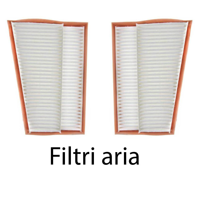 Kit tagliando 5 filtri + 8L olio Q8 5W30 per GLK X204 2987CC gasolio (2008-2015)