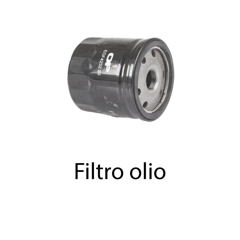 Kit tagliando 4 filtri + 5 L olio Mobil1 5W30 per Classe B W246 W242 gasolio 160CDI 180CDI (2011-2018)