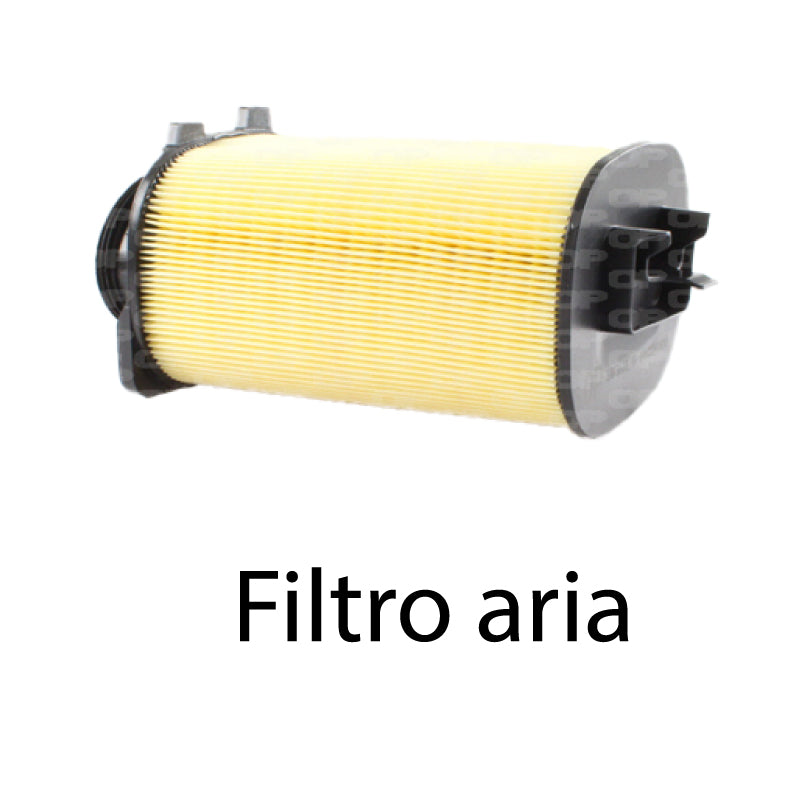 Kit tagliando 3 filtri + 6 litri olio Q8 5W-30 per GLK X204 1991cc benzina,2008-2015