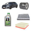 Kit tagliando + 5L olio Mobil1 per CLA gasolio C117 180CDI dal 2013 al 2019