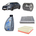 Kit tagliando + 5L olio Q8 5W30 per CLA gasolio C117 180CDI dal 2013 al 2019