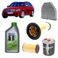 Kit tagliando 4 filtri + 8L olio Mobil1 5W30 ESP per Classe C W204 2987CC gasolio 642.830