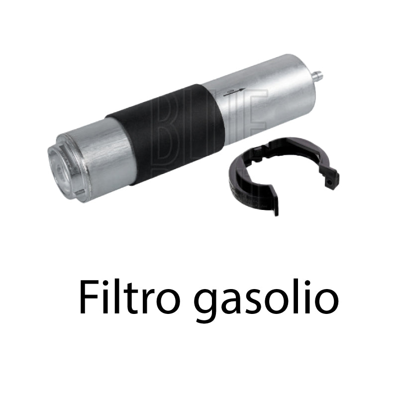 Kit tagliando 5 filtri +7L olio Q8 5W30 per Classe C W205 S205 C205 1598CC gasolio 180D 200D 180 200 Bluetec