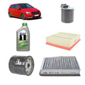 Kit tagliando 4 filtri + 5 L olio Mobil1 5W30 per Classe B W246 W242 gasolio 160CDI 180CDI (2011-2018)