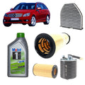Kit tagliando 4 filtri + 8L olio Mobil1 5W30 ESP per GLK X204 2987CC gasolio 642.830