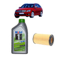 Kit tagliando filtro olio + 7L olio 5W30 Mobil1 per Classe C W204 C204 2143CC gasolio 180CDI 200CDI 220CDI 250CDI (2007-2014)