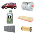 Kit tagliando 4 filtri + 6 L olio Mobil1 5W30 per Mercedes Benz Classe B W245 gasolio B180 CDI B200 CDI (2005-2011)