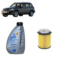 Kit tagliando filtro olio + 6 litri olio Q8 5W-30 per per GLK X204 1991cc benzina,2008-2015