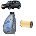 Kit tagliando filtro olio + 7L olio Q8 5W30 per GLK X204 2143CC gasolio 200CDI 220CDI 250CDI (2008-2015)