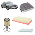 Kit tagliando 4 filtri per Classe E W213,1991cc benzina/benzina + ibrida